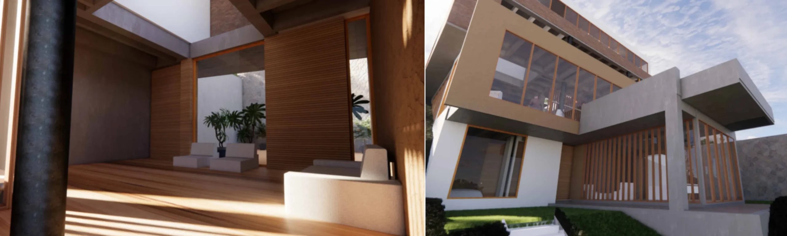 Diseño arquitectónico vivienda unifmiliar