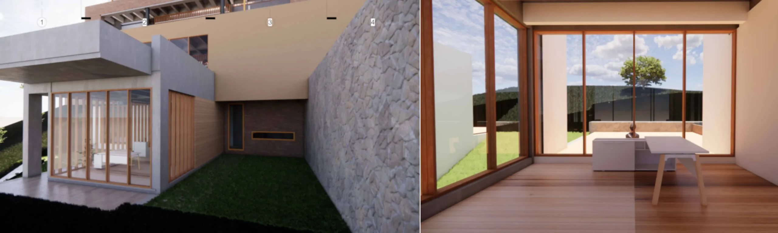 Diseño arquitectónico vivienda unifamiliar